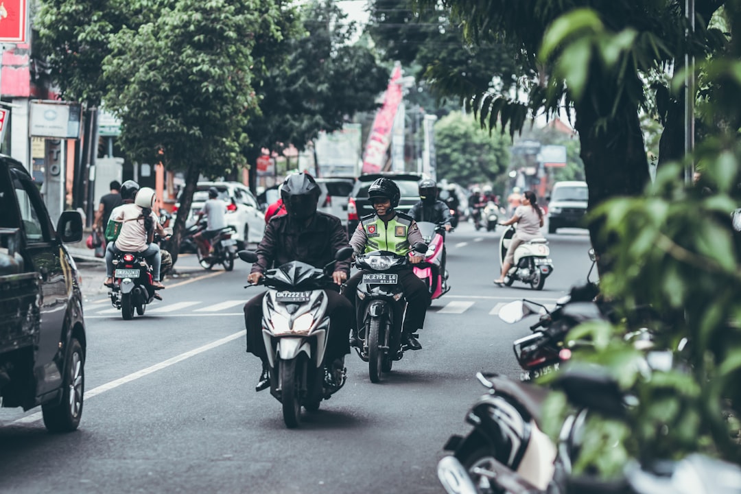 Photo motorcycle, traffic